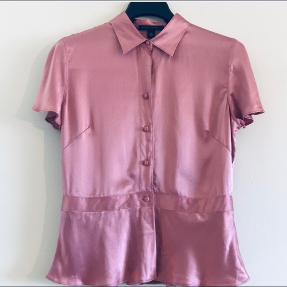 Banana Republic Tops - Banana Republic Blush Silk Top